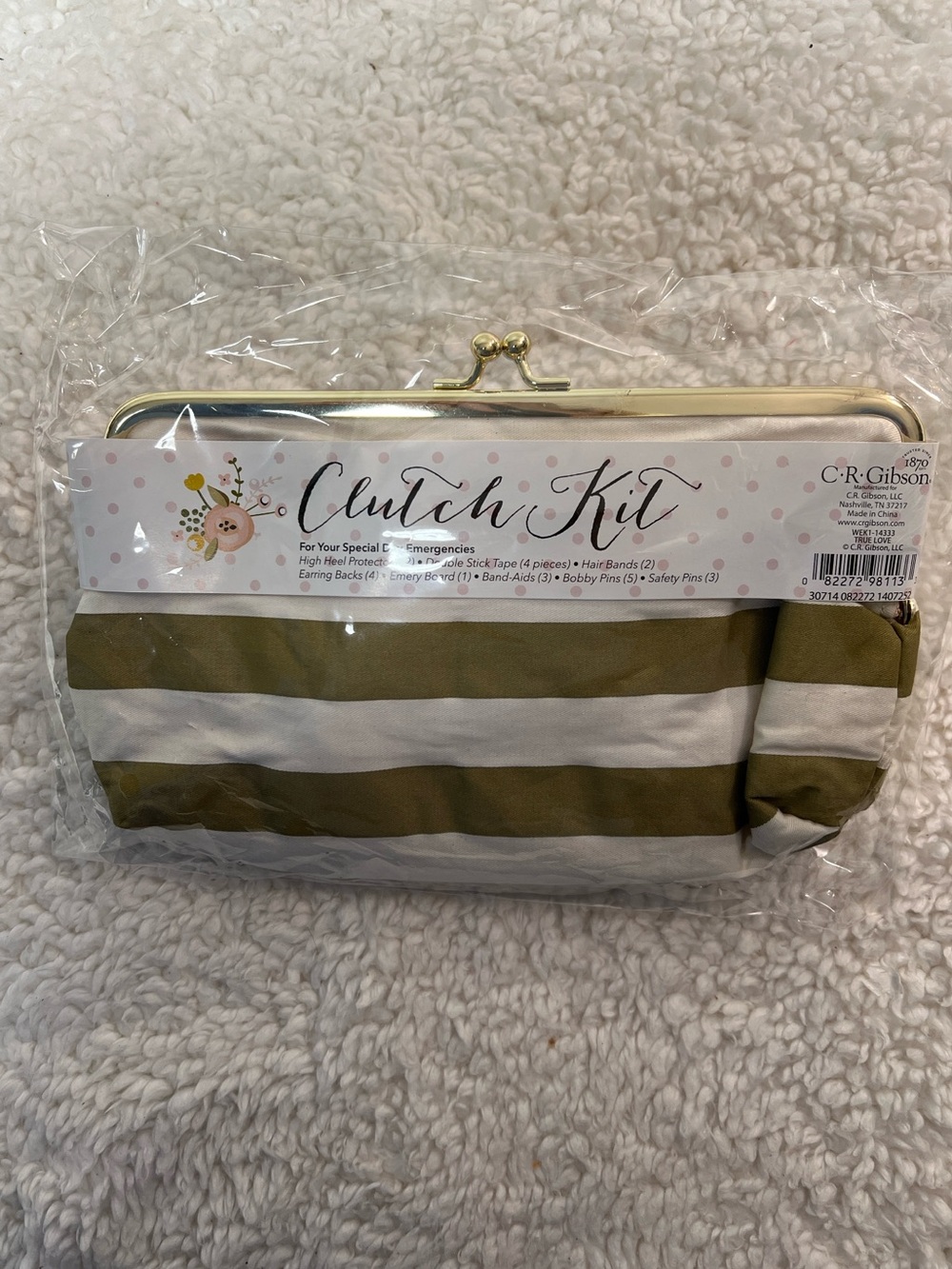 C.R. Gibson Wedding Day Special Event Clutch Cosmetic Kit - Picture 2 of 8